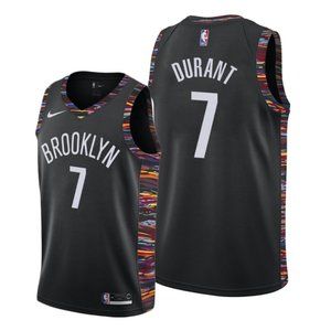 Brooklyn Nets Kevin Durant #7 NBA City Jersey